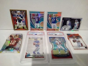 2018 Josh Allen 2020 Joe Burrow + Rookie Card NFL Playoff Lot 8 Daniel Jones RK - Picture 1 of 15