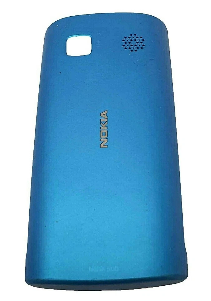 Repuesto de cubierta de carcasa de batería estándar azul para puerta trasera para Nokia 500 OEM Foto 1 de 4