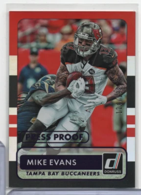 Mike Evans Buccaneers 124/199 Press Proof 71 Panini 2015 110920MLCD - Image 1 of 2