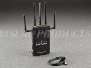Receptor inalámbrico Teradek Bolt Pro 2000 RX 3G-SDI, antenas y cable de alimentación ARRI - Imagen 1 de 2