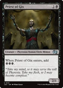 Priest of Gix 121 Non-Foil NM MTG J25 Magic - Picture 1 of 1
