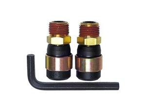 Road Superior Truck Parts 2 pack of 3/8” Air Brake Line Hose End Repair Kit - Picture 1 of 4