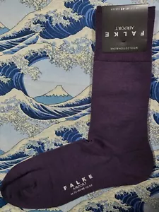 Calcetines de aeropuerto Falke para hombre lana virgen algodón amatista Reino Unido 7 - 8; UE 41-42 Precio de venta sugerido por el fabricante £19 - Imagen 1 de 4