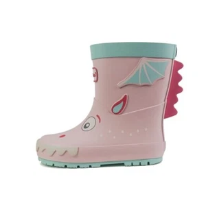 Toe Zone Grace Wellington in Light Pink ( Dragon) with Soft Fleece lining. - Picture 1 of 6