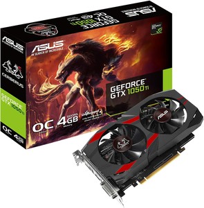 ASUS Cerberus GeForce GTX 1050 Ti 4GB OC Edition GDDR5 Gaming Graphics Card
