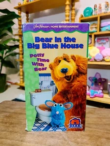 Bear in the Big Blue House Potty Time with Bear VHS - Picture 1 of 5