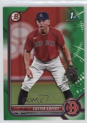 2022 Bowman Draft Green /99 Cutter Coffey #BD-200 - Image 1 of 2