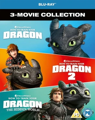 How to Train Your Dragon: 3-movie Collection (Blu-ray) (UK IMPORT) - Image 1 of 2