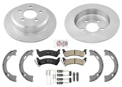 For Jeep Grand Cherokee 1994 1995 1996 1997 1998 Rear Disc Brake Rotors & Pads Foto 1 de 4