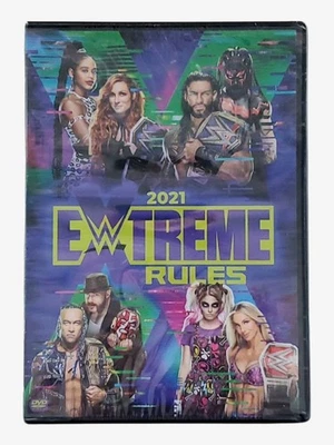 WWE Extreme Rules 2021 DVD Brand New Sealed Reigns Lynch Flair Balor Bliss Foto 1 de 2