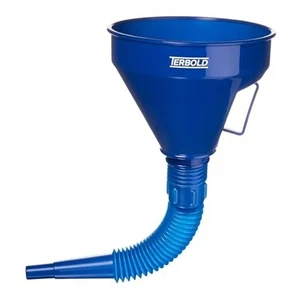 Automotive Flex Funnel with Hose | Wide Mouth Flexible Oil Funnel for Blue - Picture 1 of 7