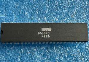 Mos 8566R3 Vic Chip, Micro Processor for Commodore 128, Works #42 85 - Picture 1 of 2