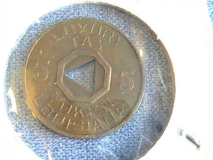 FICHA FISCAL LOUISIANA VALOR DE LUJO DE "5" - Imagen 1 de 4