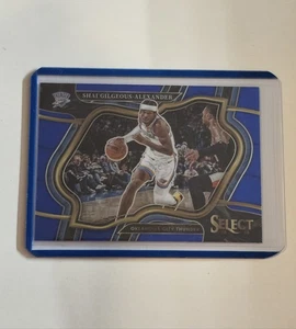 2022-23 Panini Select Courtside Azul Shai Gilgeous-Alexander ✨️Se envía al día siguiente - Imagen 1 de 3