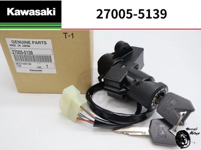 Kawasaki OEM Ninja 650R ZX10R ZX12R ZX14 Z1000 Ignition Switch 27005-5139 NEW - Image 1 of 4