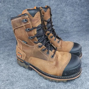 Timberland PRO Work Boots Mens Size 9.5 Boondock 8 Inch Composite Toe Waterproof - Picture 1 of 21