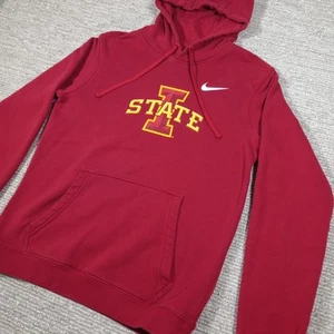 Nike Hoodie Mens Medium Iowa State Cyclones NCAA Football Basketball Baseball - Picture 1 of 14