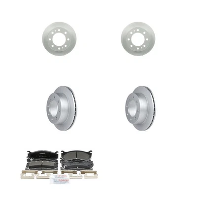Bosch QuietCast Ceramic Brake Pad and Rotor Kit For 04-10 GMC Sierra 3500 - Image 1 of 4
