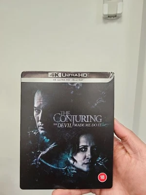 Conjuring 3 Devil Made Me Do It Steelbook 4K Ultra HD + Blu-Ray not sealed - Image 1 of 3