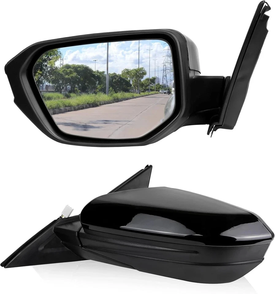 Left Driver Side Power Door Mirror Fit for Honda Civic 2016 2017 2018 ... - Image 1 of 4