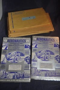 1940s *NEAR MINT* Aeronautics Magazines #11 - #20 ORIGINAL ENVELOPES - Imagen 1 de 12