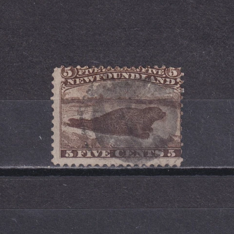NEWFOUNDLAND 1865, SG# 26, CV £180, Seal, Used Cover