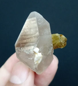 Turmalin mit Quarz aus Afghanistan. - Bild 1 von 8