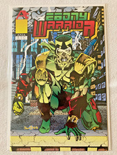 Ebony Warrior #1 1993 Ania INDY! VF+/NM W/ Card In Centerfold!