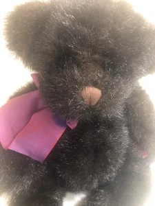 Bombay Company Oso de Peluche Negro “Wilson” 2001 Edición Limitada Osos 16” St. Jude - Imagen 1 de 8