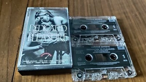 VARIOUS ARTISTS -DEDICATED TO PLEASURE -DOUBLE CASSETTE TAPE ALBUM HAAGAN DAZS - Picture 1 of 1