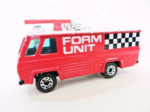 MATCHBOX SUPERFAST 1-75 54 'FIRE COMMAND FOAM UNIT ENGINE/VEHICLE' ENGLAND. VGC - Picture 1 of 6