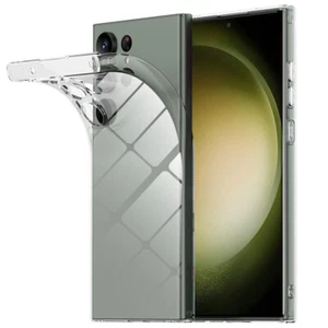 Clear TPU Shockproof Soft Slim Case Cover For Samsung Galaxy S23/S23+/S23 Ultra - Picture 1 of 10