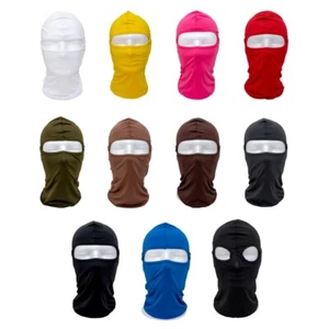 Sturmhaube Sturmmaske Skimaske Single Eye Double Eye Motorrad Roller GoKart Helm - Picture 1 of 12