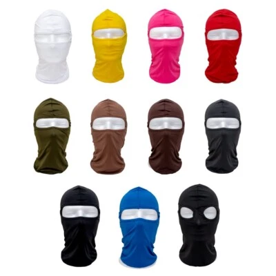 HEAVY-TUNED Sturmhaube Sturmmaske Skimaske Single Eye Double Eye Motorrad Roller GoKart Helm