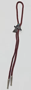 Vintage Southwestern Eagle Turquoise Bolo Tie - Picture 1 of 7