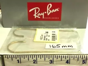Braccio cavo avvolgente ricambio originale Ray Ban oro aviatore 160 165 170 180mm - Foto 1 di 11