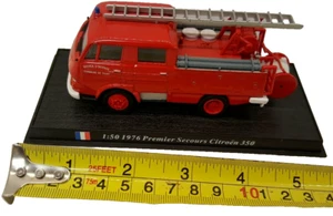 PREMIER CECOURES Citroen 350 Fire Engine 1:50 1976 vintage Collectable - Picture 1 of 9