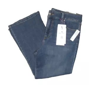 NWT Gloria Vanderbilt Shape Effect Tummy Sculpt Ankle Boot Size 16 Petite Jeans - Picture 1 of 5