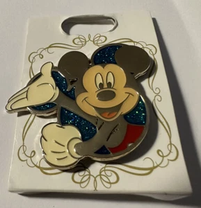 DISNEY PIN From Japan Mickey Mouse Inside Mickey Blue Head Hard To Find RARE - Picture 1 of 3