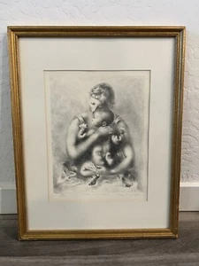 Clara Klinghoffer (British 1900-1970) Etching "Mother & Child" 88/250 Signed - Picture 1 of 14