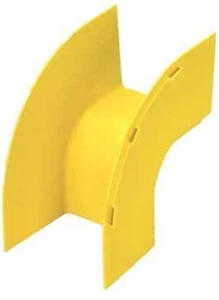 Panduit FIBERRUNNER 90-DEGREE OUTSIDE VERTICAL BEND 4x4inch ABS Yellow*USA Brand - Picture 1 of 1