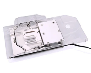 Bykski Full Coverage GPU Water Block for Sapphire RX 5700 XT Nitro+ - Clear W... - Picture 1 of 6