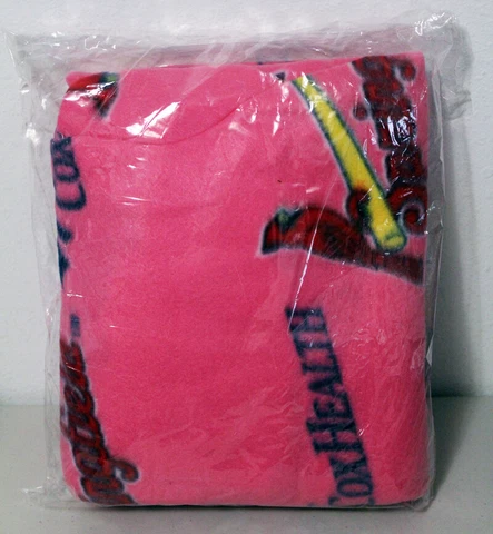 Springfield CARDINALS Pink SNUGGIE sleeves Blanket St. Louis AA Team minor SGA Cover