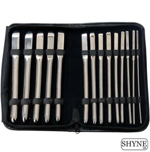 Juego de 14 dilatadores uretrales dilatadores Hegar obstetras/ginecólogos metal de un solo extremo 4 mm a 17 mm - Imagen 1 de 1