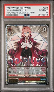 PSA 10 Weiss Schwarz Holo Live Wishing For A Future With You, Takane Lui E39 SP - Picture 1 of 2