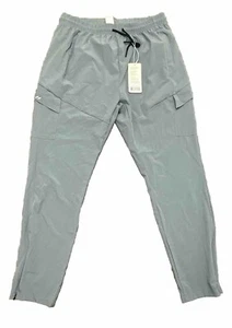 AHA Selected Performance Joggers Men XL Quick Dry Workout Pants Grey - Picture 1 of 7
