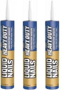 Liquid Nails LNP-903 28 oz Heavy Duty Construction Adhesive - Pack of 3 - Picture 1 of 2