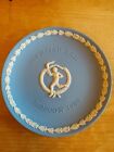 Wedgwood Blue Jasperware Plate ~ Olympiad XXII ~ Moscow 1980