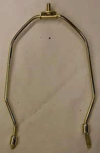 SCHIRMHALTER LAMPE HARFE 7,5" MESSING - Bild 1 von 1