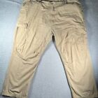 Military Issued Pants Mens 2XL XXL Beige Cargo Pockets Work Wear Utility